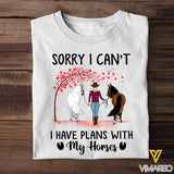 PERSONALIZED SORRY I CAN'T I HAVE PLANS WITH MY HORSE QTMQ0203