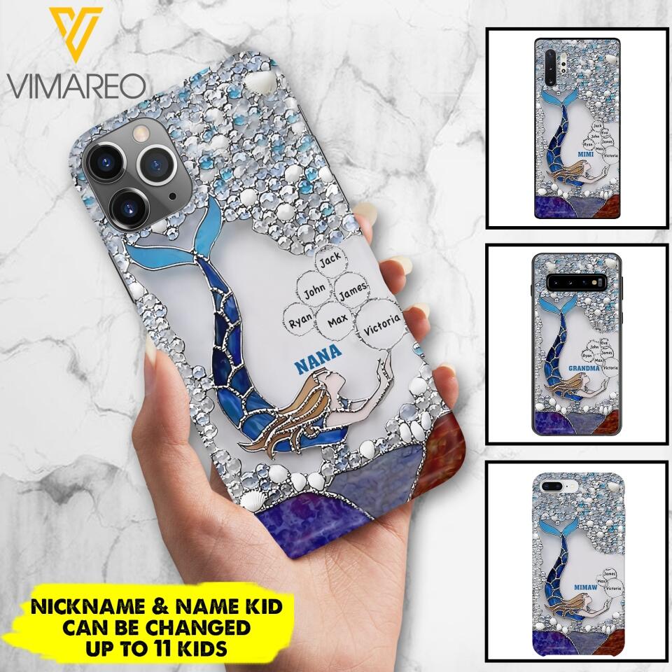 Personalized Nana Kid Phone Case Printed 22MAR-HC03