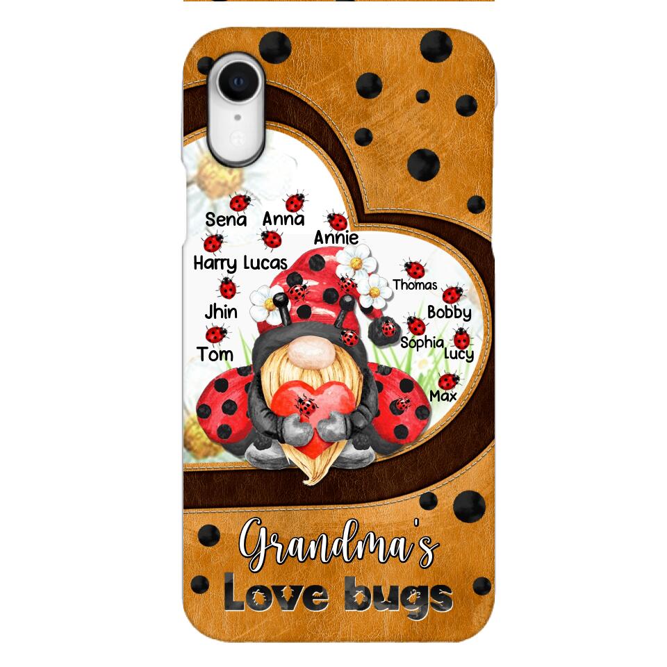 Personalized Grandma's Kid Phone Case Printed 22MAR-DT04