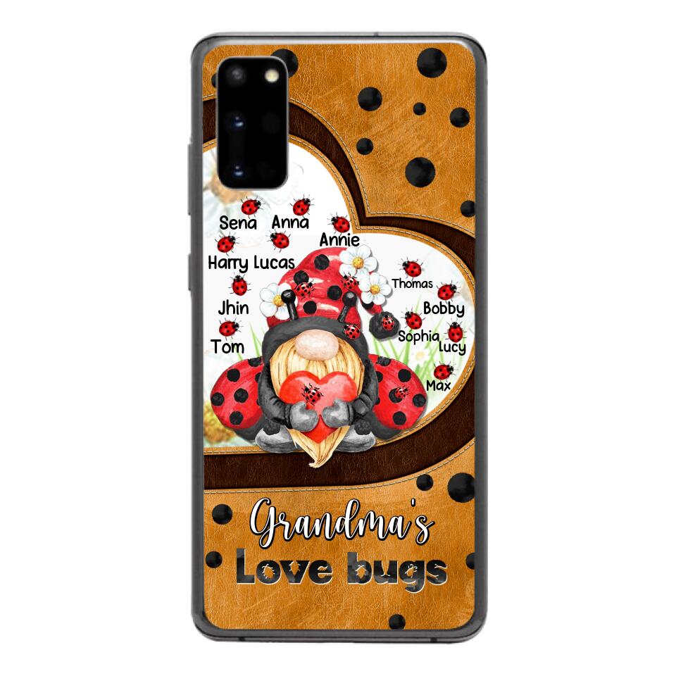 Personalized Grandma's Kid Phone Case Printed 22MAR-DT04