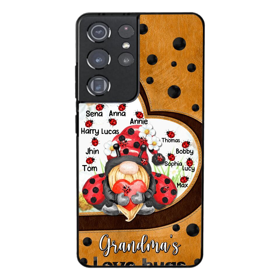 Personalized Grandma's Kid Phone Case Printed 22MAR-DT04