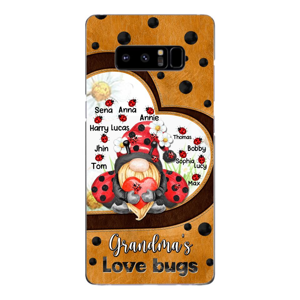 Personalized Grandma's Kid Phone Case Printed 22MAR-DT04