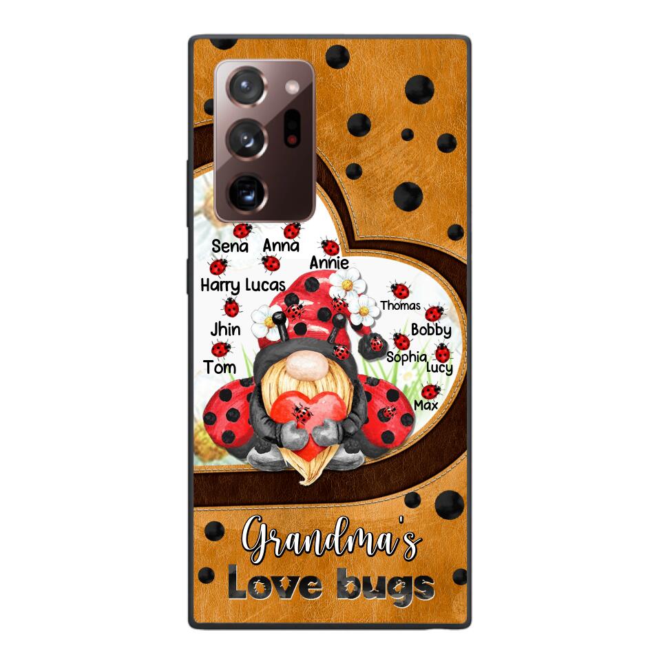 Personalized Grandma's Kid Phone Case Printed 22MAR-DT04