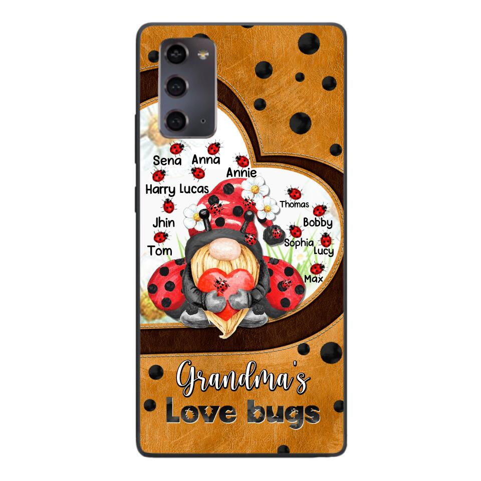 Personalized Grandma's Kid Phone Case Printed 22MAR-DT04