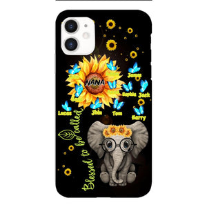 Personalized Grandma Kid Phone Case Printed 22MAR-HC07