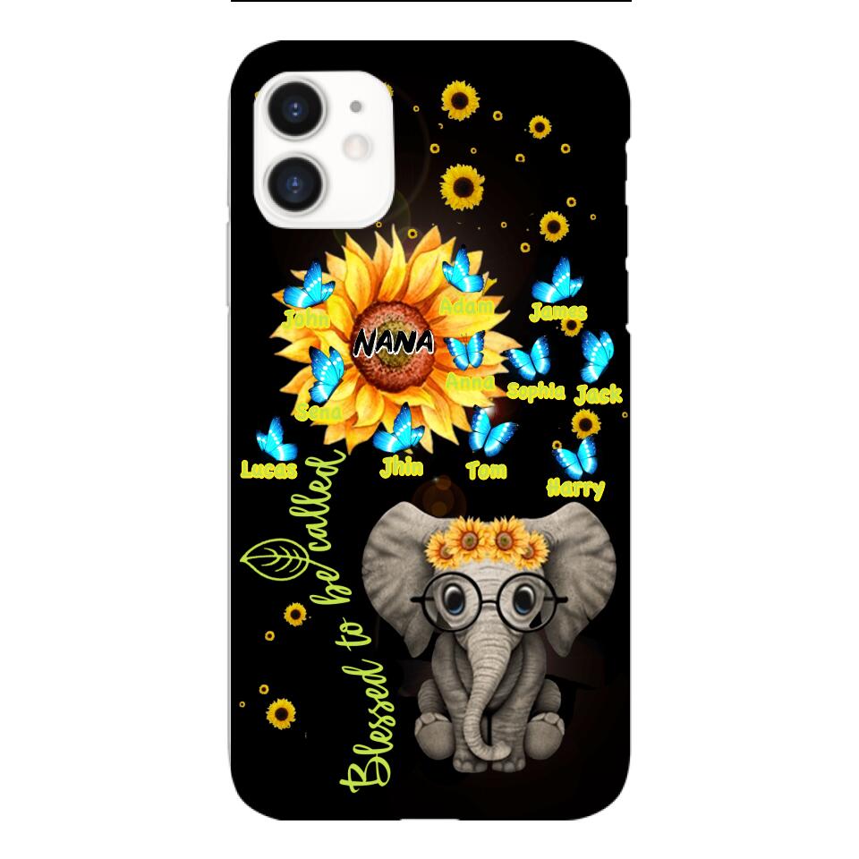 Personalized Grandma Kid Phone Case Printed 22MAR-HC07