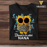 Personalized Grandma's Kid Tshirt Printed 22MAR-MQ07