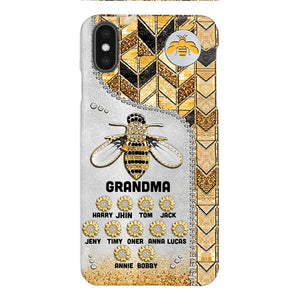 Personalized Grandma Kid Phone Case Printed 22MAR-HQ07