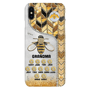 Personalized Grandma Kid Phone Case Printed 22MAR-HQ07