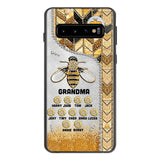 Personalized Grandma Kid Phone Case Printed 22MAR-HQ07