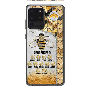 Personalized Grandma Kid Phone Case Printed 22MAR-HQ07