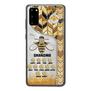 Personalized Grandma Kid Phone Case Printed 22MAR-HQ07