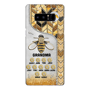 Personalized Grandma Kid Phone Case Printed 22MAR-HQ07