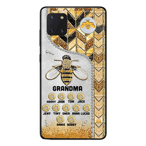 Personalized Grandma Kid Phone Case Printed 22MAR-HQ07