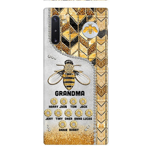 Personalized Grandma Kid Phone Case Printed 22MAR-HQ07