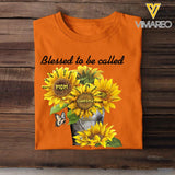 Personalized Grandma's Kid Blessed To Be Called Tshirt Printed 22MAR-HC08