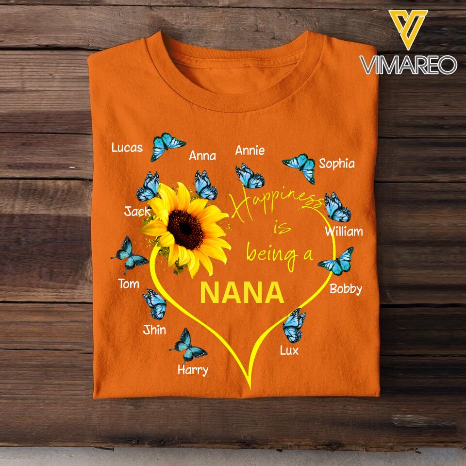 Personalized Grandma Kid Tshirt Printed 22MAR-MQ09