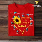 Personalized Grandma Kid Tshirt Printed 22MAR-MQ09