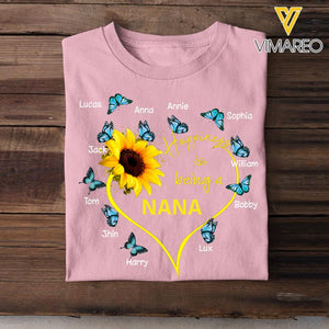 Personalized Grandma Kid Tshirt Printed 22MAR-MQ09