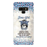 PERSONALIZED JUNE GIRL A MOUTH SHE CAN'T CONTROL PHONECASE QTHC1003