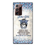 PERSONALIZED JUNE GIRL A MOUTH SHE CAN'T CONTROL PHONECASE QTHC1003