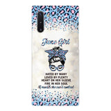 PERSONALIZED JUNE GIRL A MOUTH SHE CAN'T CONTROL PHONECASE QTHC1003
