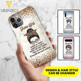 PERSONALIZED JUNE GIRL A MOUTH SHE CAN'T CONTROL PHONECASE QTHC1003