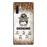 PERSONALIZED GRANDMA KID NAME PHONECASE VHVQ1403