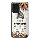 PERSONALIZED GRANDMA KID NAME PHONECASE VHVQ1403