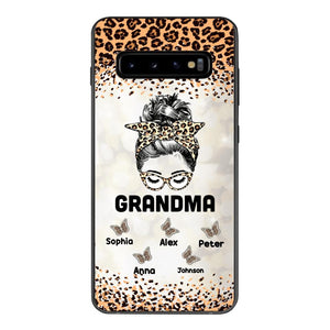 PERSONALIZED GRANDMA KID NAME PHONECASE VHVQ1403