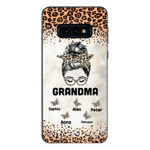 PERSONALIZED GRANDMA KID NAME PHONECASE VHVQ1403