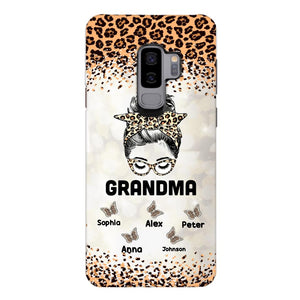 PERSONALIZED GRANDMA KID NAME PHONECASE VHVQ1403