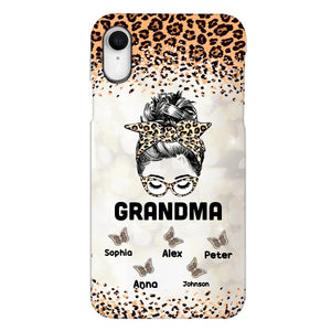 PERSONALIZED GRANDMA KID NAME PHONECASE VHVQ1403