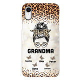 PERSONALIZED GRANDMA KID NAME PHONECASE VHVQ1403