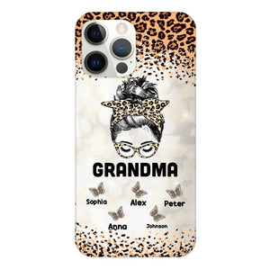 PERSONALIZED GRANDMA KID NAME PHONECASE VHVQ1403