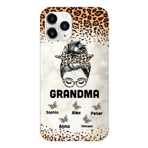 PERSONALIZED GRANDMA KID NAME PHONECASE VHVQ1403