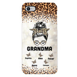 PERSONALIZED GRANDMA KID NAME PHONECASE VHVQ1403