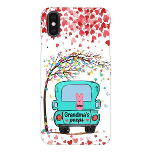 PERSONALIZED GRANDMA'S PEEPS KID NAME PHONECASE QTHQ1503