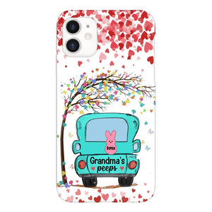 PERSONALIZED GRANDMA'S PEEPS KID NAME PHONECASE QTHQ1503