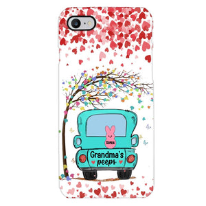 PERSONALIZED GRANDMA'S PEEPS KID NAME PHONECASE QTHQ1503