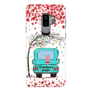 PERSONALIZED GRANDMA'S PEEPS KID NAME PHONECASE QTHQ1503