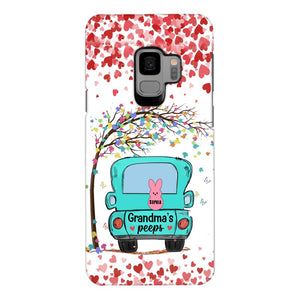 PERSONALIZED GRANDMA'S PEEPS KID NAME PHONECASE QTHQ1503