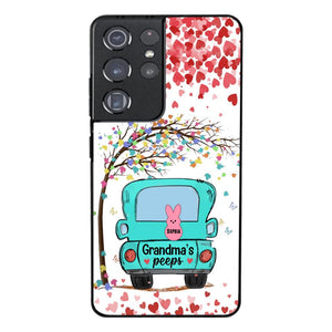 PERSONALIZED GRANDMA'S PEEPS KID NAME PHONECASE QTHQ1503