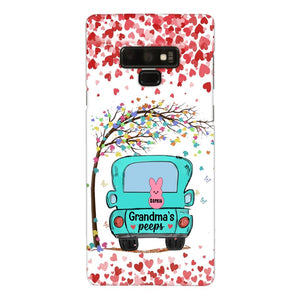 PERSONALIZED GRANDMA'S PEEPS KID NAME PHONECASE QTHQ1503