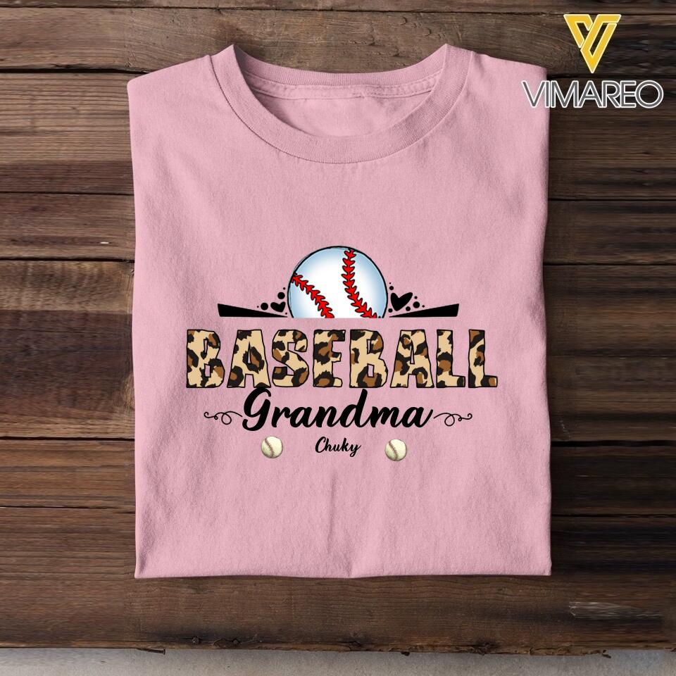 PERSONALIZED Grandma Basball TSHIRT QTHC1603