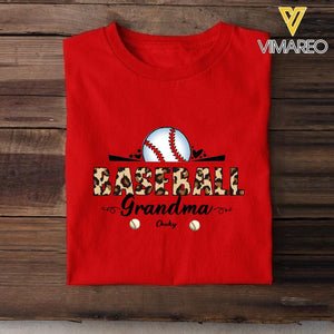 PERSONALIZED Grandma Basball TSHIRT QTHC1603