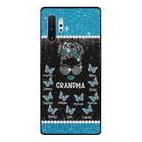 Personalized Grandma Kid Name Butterfly Phonecase DMMQ1603