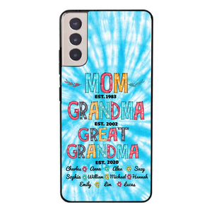 Personalized Mom Grandma Kid Name Phonecase MTDT1703