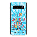 Personalized Mom Grandma Kid Name Phonecase MTDT1703