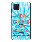 Personalized Mom Grandma Kid Name Phonecase MTDT1703